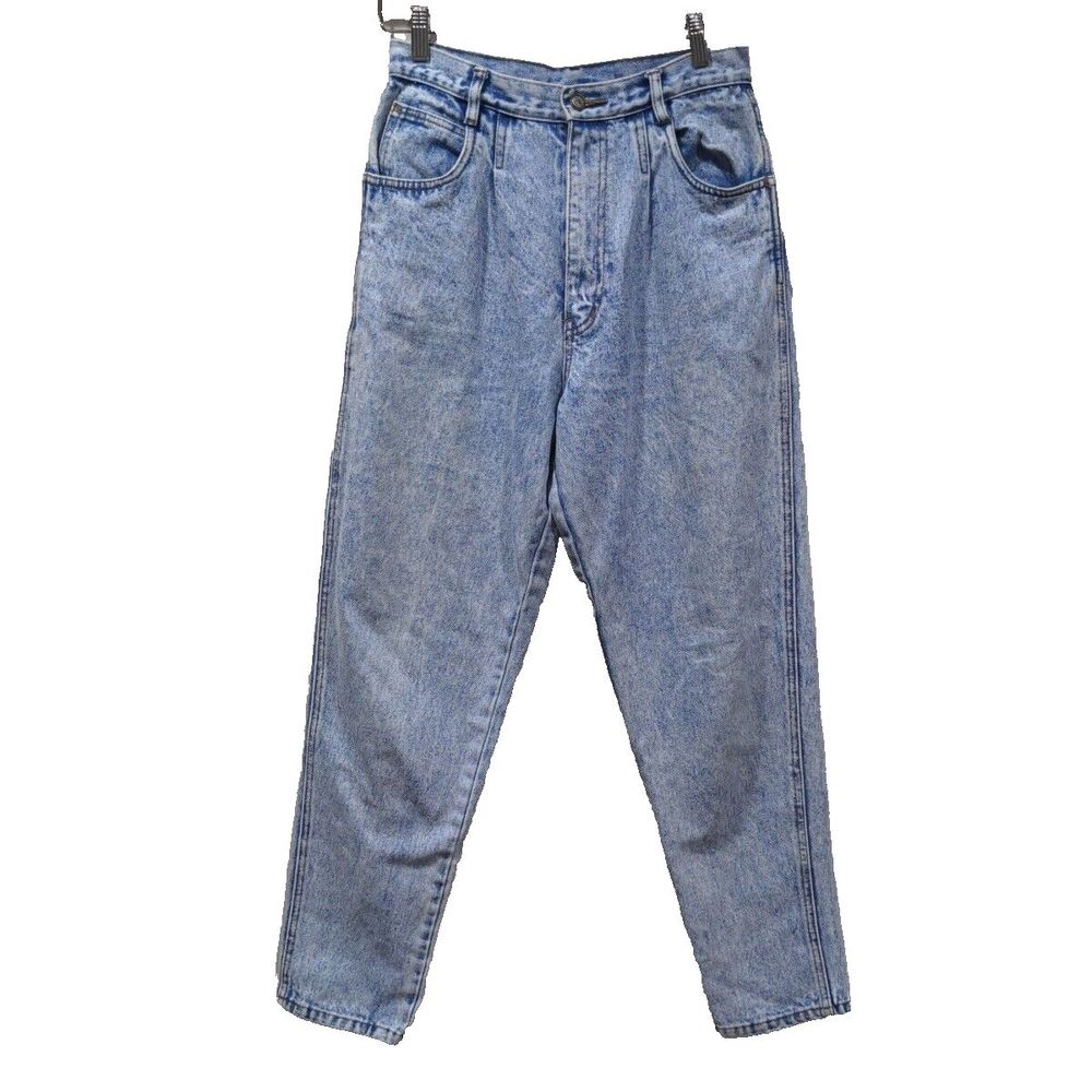 Vintage Rio By Stephen Mardon High Waisted Mom Jeans Size 11 90s Acid Washed